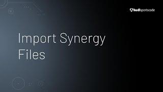 Import Synergy Files • Hudl Sportscode