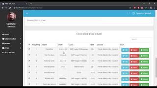 Contoh Aplikasi PPDB Online Sistem Zonasi SMK Swasta #php #sql #bootstrap #sourcecode