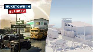 MAKING THE CALL OF DUTY NUKETOWN MAP IN BLENDER 2.9