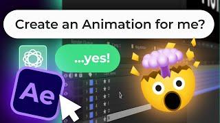 After Effects + ChatGPT AI  ( Mind Blown )