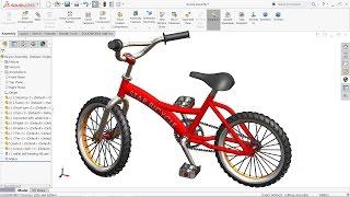 Solidworks tutorial | Design and Assembly of Bicycle in Solidworks