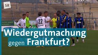 Fußball, Regionalliga Südwest: FC 08 Homburg beim FSV Frankfurt zu Gast