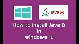 Java 8 (Oracle JDK 8) installation in Windows 10 | Java SE 8 Update 144