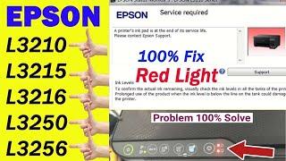 l3210 printer resetter | how to fix red light blinking error in epson  l3210 l3250 l3150 l3110 l3200