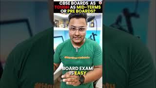 ARE CBSE BOARD EXAMs as Tough as Midterm or PreBoards?| Difficulty Level of Class 10 Board Exam🫥