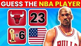 GUESS THE PLAYER BY THEIR TEAM + JERSEY NUMBER + POSITION | NBA QUIZ