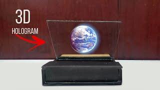 How to make Transparent Hologram Screen | Hologram Projector | Easy Science Project