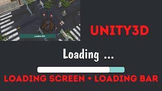 Creating a Loading Screen in Unity3D - Loading Bar