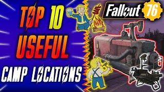 ️Top 10 Useful Camp Locations You NEED To Know About in Fallout 76️