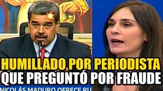 MADURO NO SUPO QUÉ RESPONDER CUANDO LE PREGUNTARON POR EL FRAUDE Y QUEDÓ EN RIDÍCULO| BREAK POINT