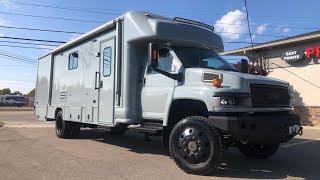 4x4 SWAT TRUCK CAMPER CONVERSION.  ONE OF A KIND!