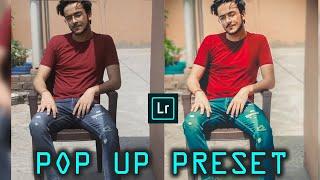 Lightroom POP UP Editing Tutorial In Mobile | Lightroom Presets | Lightroom Best Photo Editing 2020