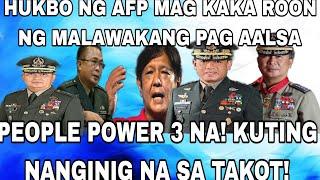 HUKBO NG AFP MAG KAKA ROON NG MALAWAKANG PAG AALSA PEOPLE POWER 3 NA! KUTING NANGINIG NA SA TAKOT!