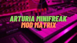 Arturia MiniFreak Modulation Matrix