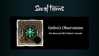 Sea Of Thieves | Commendations | Legends Of The Sea | Umbra's Observations