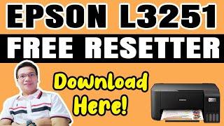 HOW TO RESET EPSON L3251 || EPSON RESET