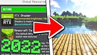 How To Get Shaders For Minecraft Bedrock 2022! (Android, IOS, Windows 11, Xbox, PS5)