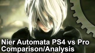 Nier Automata PS4/PS4 Pro Final Code Comparison + Frame-Rate Test