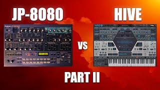 Roland JP-8080 vs U-he HIVE2