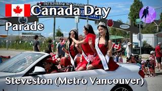 Canada Day Parade at Steveston Salmon Festival of Richmond, Metro Vancouver |4K