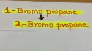 1-Bromopropane to 2- Bromopropane- Class 12 Organic Chemistry/ NEET/ JEE/ Organic Conversions