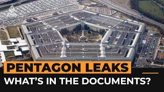 What’s in the leaked Pentagon documents? | Al Jazeera Newsfeed