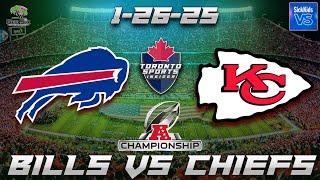 1-26-25 Buffalo Bills vs Kansas City Chiefs Game Audio | AFC Championship LIVE Streamcast & Chat