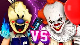 ICE SCREAM 7 vs PENNYWISE – LA PELÍCULA (Español Recopilación Todos Los Episodios Parodia Animada)