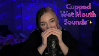 ASMR | Cupped Wet Mouth Sounds 