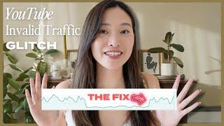 I found the FIX for my YouTube Invalid Traffic Bug / Glitch | Follow my Easy Solution!