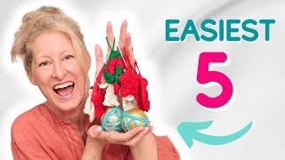 Top 5 Must Make Christmas Crochet Ornaments 2024!