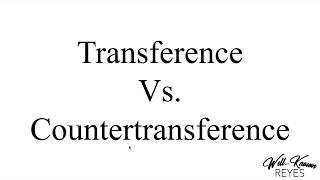 MBLEx Review: Transference Vs. Countertransference