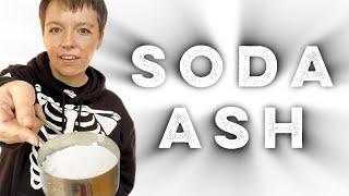 How to use SODA ASH for ice dye.