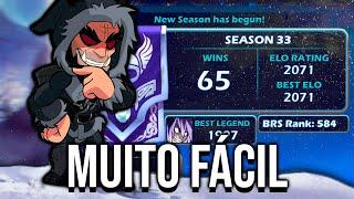 Joguei Ranked e Descobri Meu NOVO MAIN no Brawlhalla