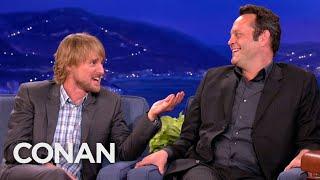 Vince Vaughn and Owen Wilson Are Not Tech-Savvy - CONAN on TBS