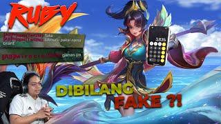 REVIEW SKIN COLLECTOR RUBY PRISMATIC PLUME ! ENEMY LANGSI ?! COMETOPAPA MLBB