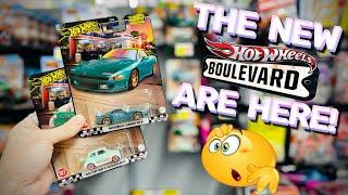 NEW HOT WHEELS BOULEVARDS AT THE WALMART! 2024 J CASE IS EVERYWHERE! DOLLAR TREE WITH MORE SHIPPERS!