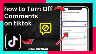 how to turn off comments on tiktok videos | how to turn off comments on tik tok