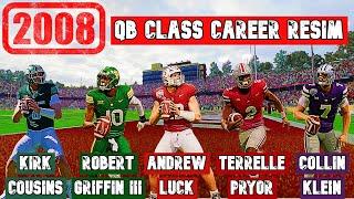 I recreated one of the BEST QB Classes to see how their careers would go in College Football 25!