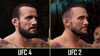 UFC 4 vs UFC 2: Graphics Comparison (Which Visuals Look Better?)