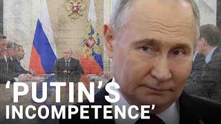 Putin’s circle’s ‘incompetence’ will prevent all out war | Christopher Steele.