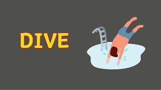 What Does DIVE Means || Meanings And Definitions With Example in ENGLISH