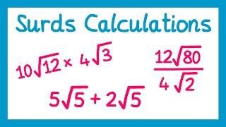 Calculating With Surds - GCSE Higher Maths