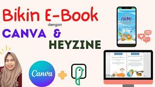 CARA MUDAH MEMBUAT FLIPBOOK DENGAN CANVA ! Simple & Menarik #flipbook #canvatutorial