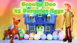 The Scooby Doo Mystery Surprise Eggs Opened by The Assistant