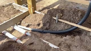 Plumbing Basics in 4 minutes.  New house slab plumbing explained.