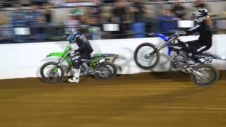 Axell Hodges, Tyler Bereman, Josh Hill, Seth Enslow Race Costa Mesa Speedway Knobby Night