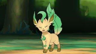 Pokemon Ultra Sun and Moon: Evolving Shiny Eevee in2 Shiny Leafeon