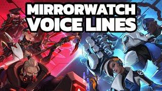 MIRRORWATCH - Voice Line Interactions (Overwatch 2 Season 10)