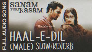 Haal-E-Dil Mera | SLOW + REVERB | Sanam Teri Kasam Movie Song ( MALE VERSION ) DeeEdm